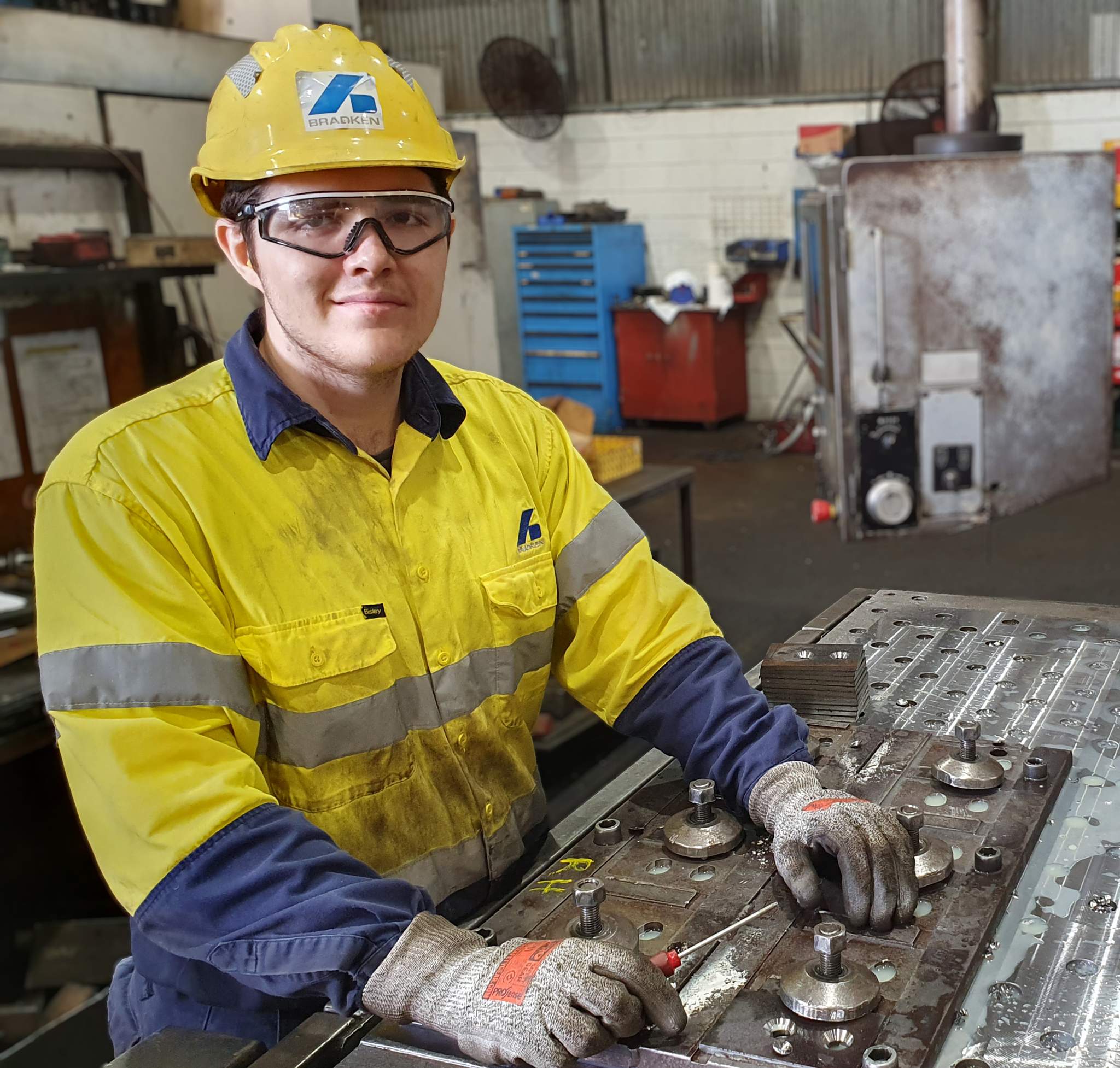2023 first year apprentice Jason Ahshay from Innisfail, Queensland