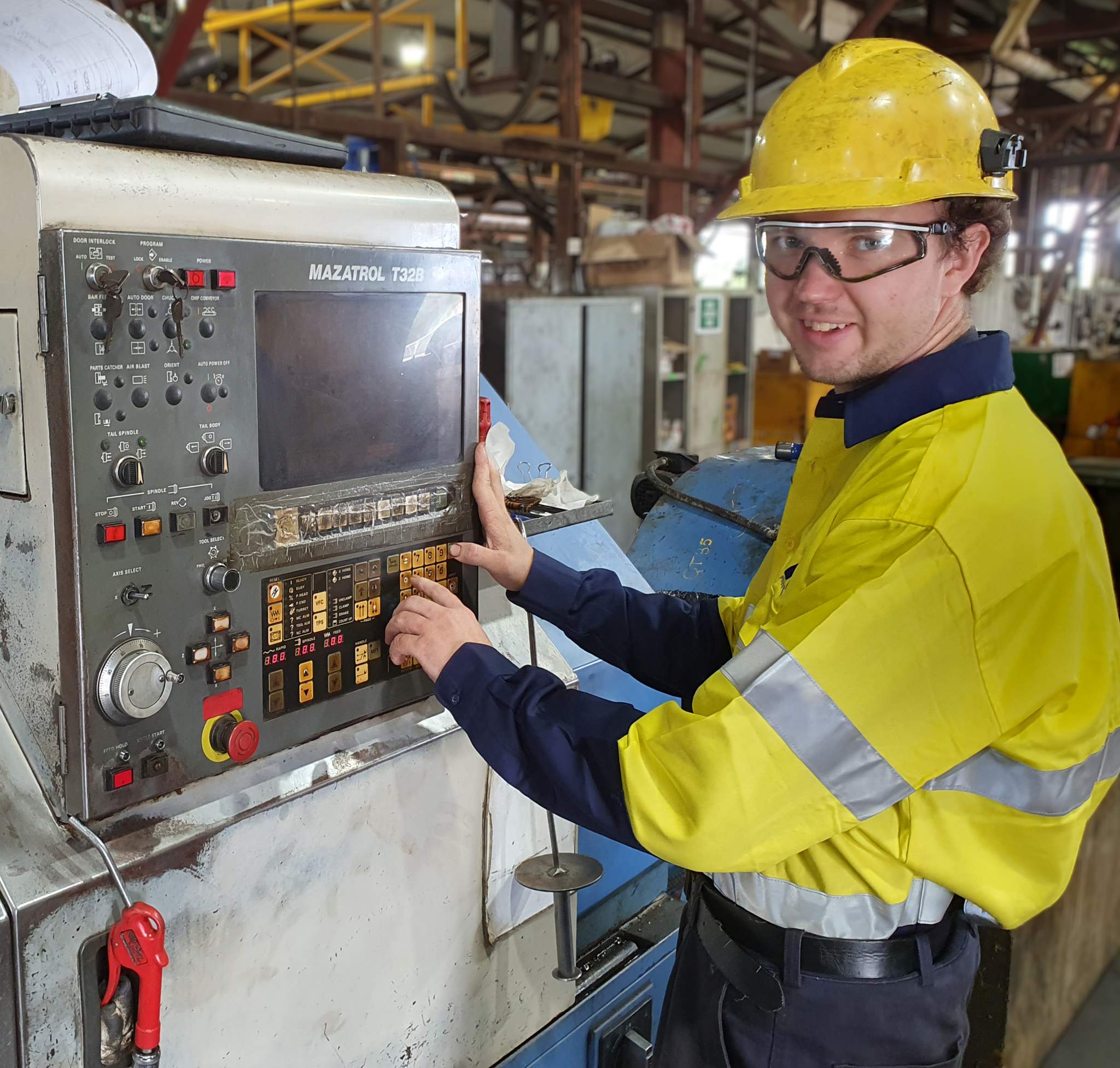 Apprentice Kris Kuelahway from Innisfail, Queensland